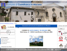 Tablet Screenshot of comune.castelfrancoinmiscano.bn.it